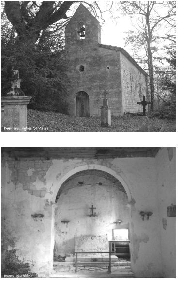 Bonneval église de Montaigu